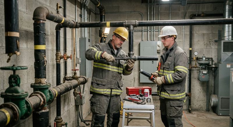 Commercial Gas Line Service in Columbus, OH