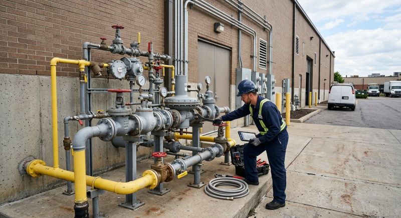 Commercial Gas Piping in Austin, TX