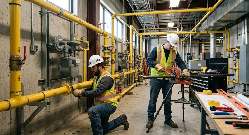 Commercial Gas Installation in Austin, TX