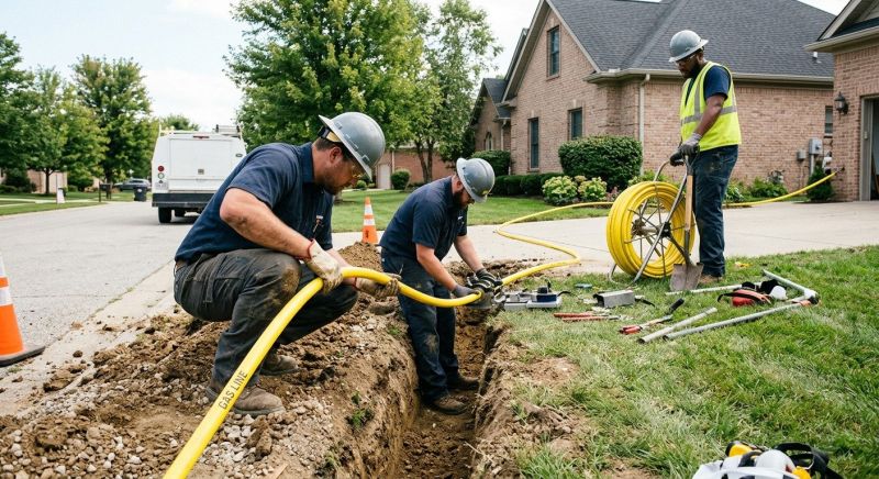 Gas Line Moving Service in Denver, CO