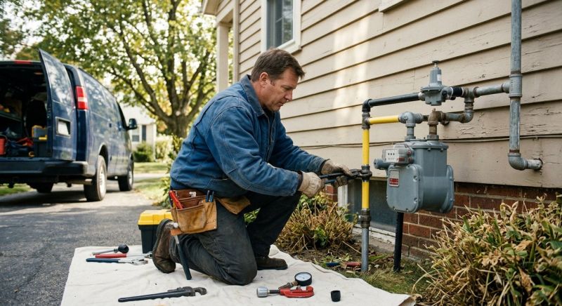 Gas Line Repair in Annapolis, MD