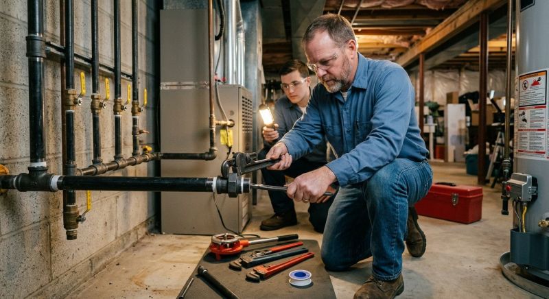 Gas Plumbing Installation in Sacramento, CA