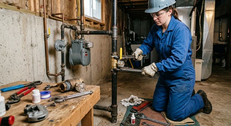 Gas Valve Replacement in Sacramento, CA
