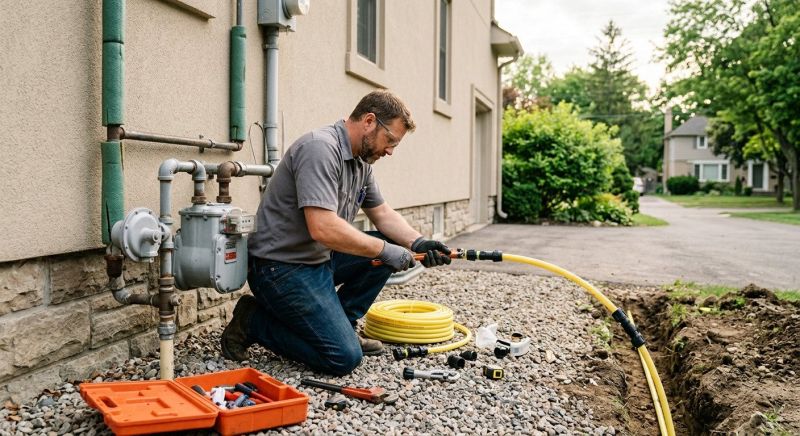 Home Gas Line Installation in Austin, TX