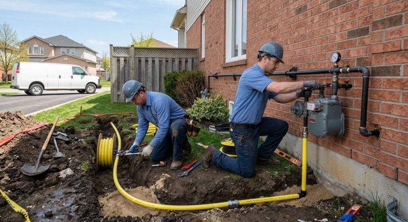 Home Gas Line Installation in Denver, CO