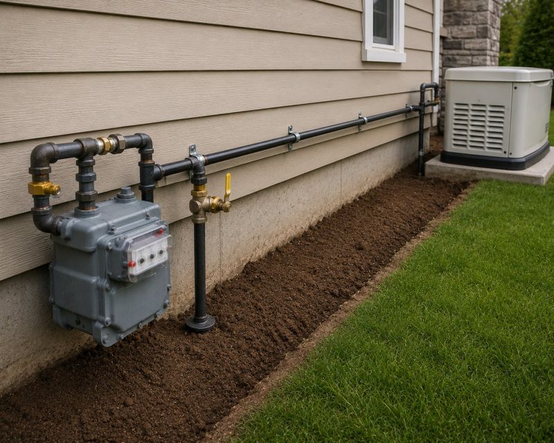 Natural Gas Line Installation in San Antonio, TX