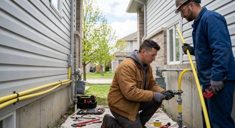 Natural Gas Line Installation in Annapolis, MD