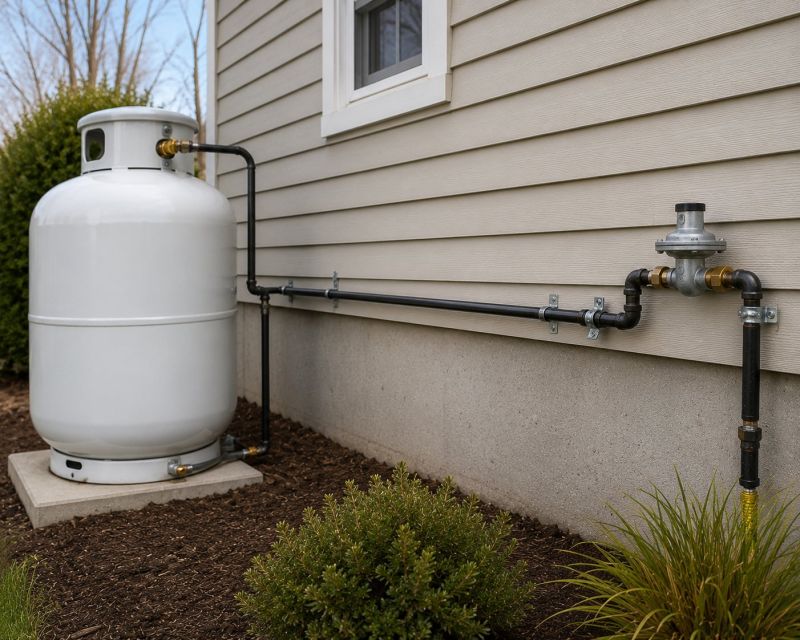 Propane Line Repair in Columbus, OH