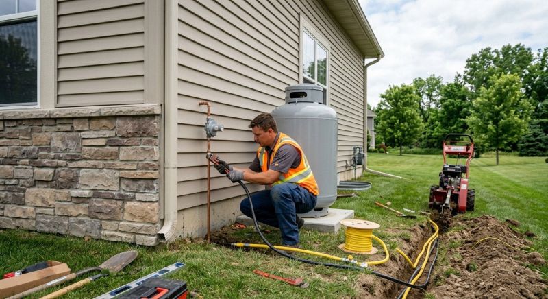 Propane Line Repair in Kansas City, MO