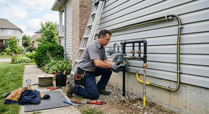Propane Line Replacement in Denver, CO