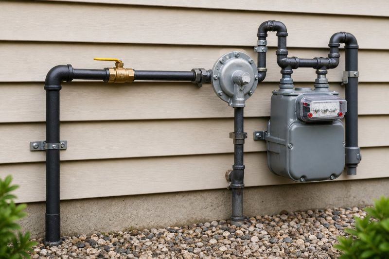 Residential Gas Piping in Sacramento, CA