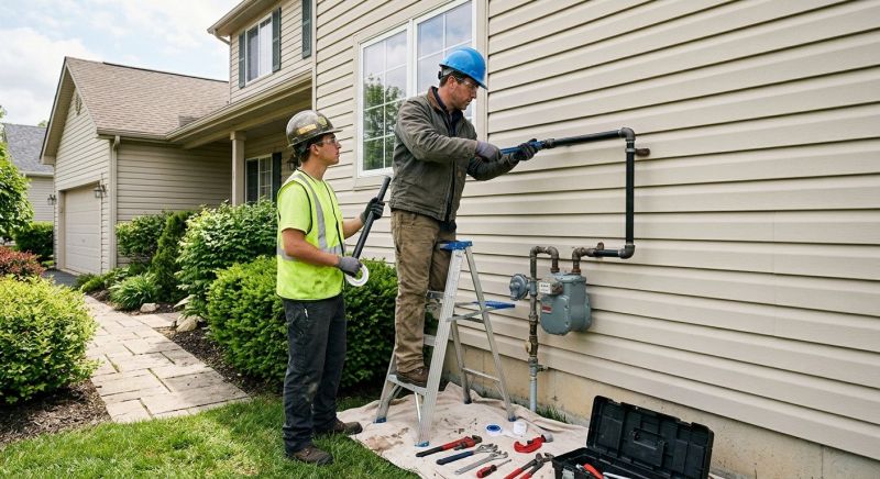 Underground Gas Line Service in Columbus, OH