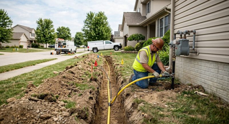 Underground Gas Line Service in West Palm Beach, FL